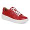 Vionic Kearny Women's Lace Up Platform Comfort Sneaker - Red - Angle main