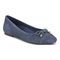 Vionic Klara Women's Ballet Comfort Flat - Denim Blue - Angle main