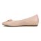 Vionic Klara Women's Ballet Comfort Flat - Cameo Rose - Left Side