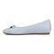 Vionic Klara Women's Ballet Comfort Flat - Blue Mist - Left Side