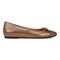 Vionic Klara Women's Ballet Comfort Flat - Bronze - Right side