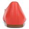 Vionic Klara Women's Ballet Comfort Flat - Cherry Tomato - Back