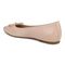 Vionic Klara Women's Ballet Comfort Flat - Cameo Rose - Back angle