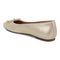 Vionic Klara Women's Ballet Comfort Flat - Gold - Back angle