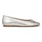 Vionic Klara Women's Ballet Comfort Flat - Silver - Right side
