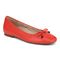 Vionic Klara Women's Ballet Comfort Flat - Cherry Tomato - Angle main