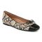 Vionic Klara Women's Ballet Comfort Flat - Ivory Multi - Angle main