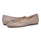 Vionic Klara Women's Ballet Comfort Flat - Magnolia Dusk - pair left angle