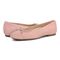 Vionic Klara Women's Ballet Comfort Flat - Light Pink - pair left angle
