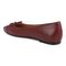 Vionic Klara Women's Ballet Comfort Flat - Syrah - Back angle