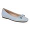 Vionic Klara Women's Ballet Comfort Flat - Blue Mist - Angle main