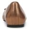 Vionic Klara Women's Ballet Comfort Flat - Bronze - Back