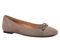 Vionic Klara Women's Ballet Comfort Flat - Driftwood - Angle main