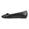 Vionic Klara Women's Ballet Comfort Flat - Black - Left Side