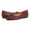 Vionic Klara Women's Ballet Comfort Flat - Syrah - pair left angle