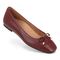 Vionic Klara Women's Ballet Comfort Flat - Syrah - KLARA-I8667L1601-SYRAH-13fl-med