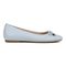 Vionic Klara Women's Ballet Comfort Flat - Blue Mist - Right side