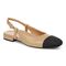 Vionic Petaluma Women's Slingback Supportive Flat - Camel - Angle main