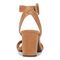 Vionic Zinfandel Women's Heeled Comfort Sandal - Camel - Back