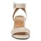 Vionic Zinfandel Women's Heeled Comfort Sandal - Gold - Front