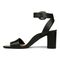 Vionic Zinfandel Women's Heeled Comfort Sandal - Black - Left Side