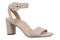 Vionic Zinfandel Women's Heeled Comfort Sandal - Lucid Beige - Angle main