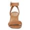 Vionic Zinfandel Women's Heeled Comfort Sandal - Camel - Front