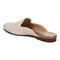 Vionic Willa Mule Women's Functional Slip-on Flat - Cream - Back angle