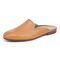 Vionic Willa Mule Women's Functional Slip-on Flat - Camel - Left angle