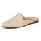 Vionic Willa Mule Women's Functional Slip-on Flat - Natural - Left angle