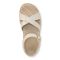 Vionic Mar Women's Platform Wedge Sandal - Cream - Top
