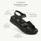 Vionic Mar Women's Platform Wedge Sandal - Black - I8675L3002-med