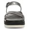 Vionic Mar Women's Platform Wedge Sandal - Pewter - Front