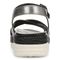 Vionic Mar Women's Platform Wedge Sandal - Pewter - Back