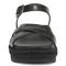 Vionic Mar Women's Platform Wedge Sandal - Black - Front