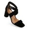 Vionic Marsanne Women's Heeled Strappy Sandal - Black - MARSANNE-I8676T2002-BLACK-13fl-med