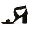 Vionic Marsanne Women's Heeled Strappy Sandal - Black - Left Side