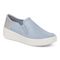 Vionic Kearny Women's Platform Slip-On Comfort Sneaker - Skyway Blue - Angle main