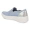 Vionic Kearny Women's Platform Slip-On Comfort Sneaker - Skyway Blue - Back angle