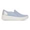 Vionic Kearny Women's Platform Slip-On Comfort Sneaker - Skyway Blue - Right side