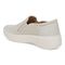 Vionic Kearny Women's Platform Slip-On Comfort Sneaker - Cream - Back angle