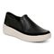 Vionic Kearny Women's Platform Slip-On Comfort Sneaker - Black - Angle main