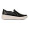 Vionic Kearny Women's Platform Slip-On Comfort Sneaker - Black - Right side