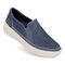 Vionic Kearny Women's Platform Slip-On Comfort Sneaker - Denim Blue - KEARNY-I8680L5401-DENIM BLUE-13fl-med