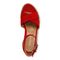 Vionic Marina Women's Wedge Comfort Sandal - Red - Top