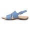 Vionic Morro Women's Slingback Comfort Orthotic Sandal - Captains Blue - Left Side
