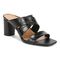 Vionic Merlot Women's Supportive Heeled Sandal - Black - Angle main