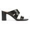 Vionic Merlot Women's Supportive Heeled Sandal - Black - Right side