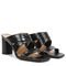 Vionic Merlot Women's Supportive Heeled Sandal - Black Croc