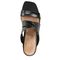 Vionic Merlot Women's Supportive Heeled Sandal - Black Croc